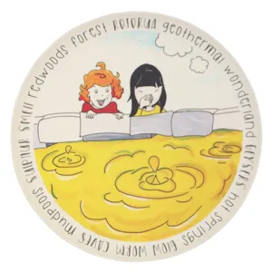 بشقاب کودک مدل Redwoods Forest