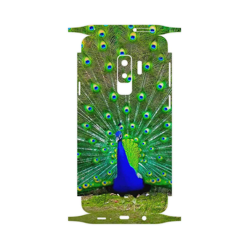 برچسب پوششی ماهوت مدل Peacock-FullSkin مناسب برای گوشی موبایل سامسونگ Galaxy S9 Plus