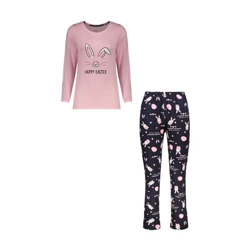 ست تی شرت آستین بلند و شلوار زنانه ناربن مدل 1521645-84