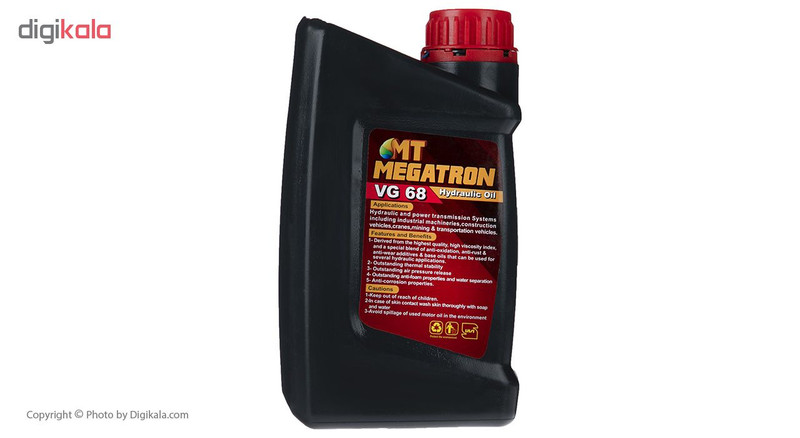 روغن هیدرولیک مگاترون مدل VG68 حجم 1 لیتر