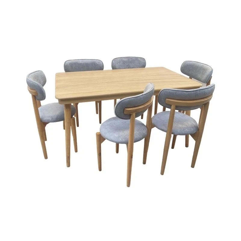 میز و صندلی ناهارخوری 6 نفره مدل promax06