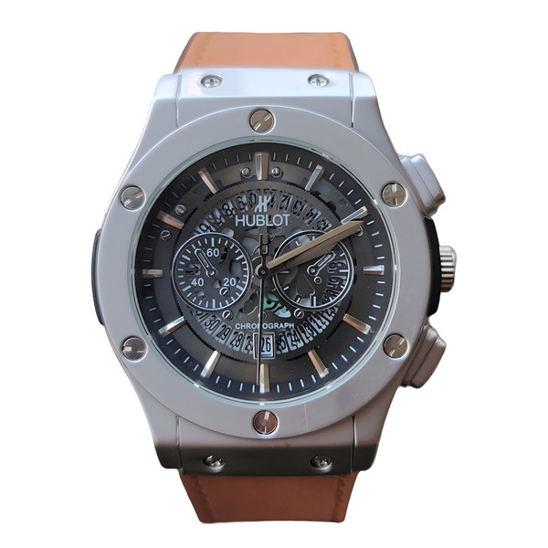 ساعت مچی عقربهای مردانه مدل تک موتوره بیگ بنگ تقویم دار