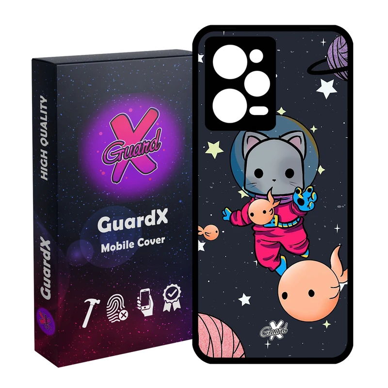 کاور گارد ایکس طرح Cat مدل Glass10044 مناسب برای گوشی موبایل شیائومی Redmi Note 12 Pro 5G/Poco X5 Pro 5G/Note 12 Pro Pro speed