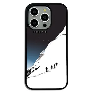 AKAM AMC-WA15PRO-MOUNTAINS-27 Cover For Apple iPhone 15 Pro