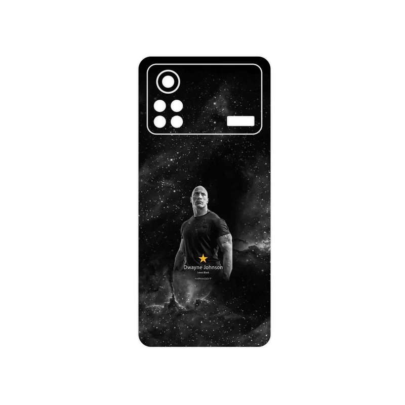 برچسب پوششی ماهوت مدل Dwayne Johnson مناسب برای گوشی موبایل شیائومی Poco X4 Pro 5G