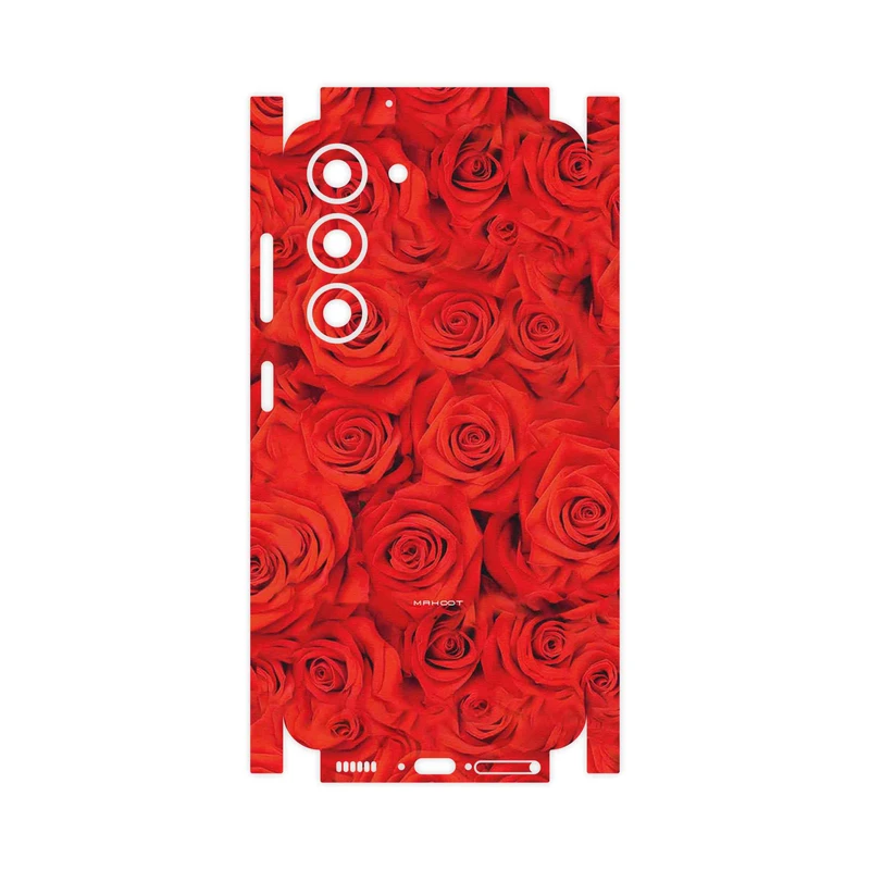 برچسب پوششی ماهوت مدل Red_Flower-FullSkin مناسب برای گوشی موبایل سامسونگ Galaxy S23