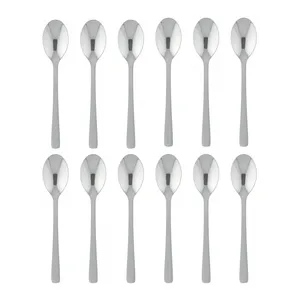 قاشق مربا خوری گیلدا مدل شیکاگو براق مجموعه 12 عددی