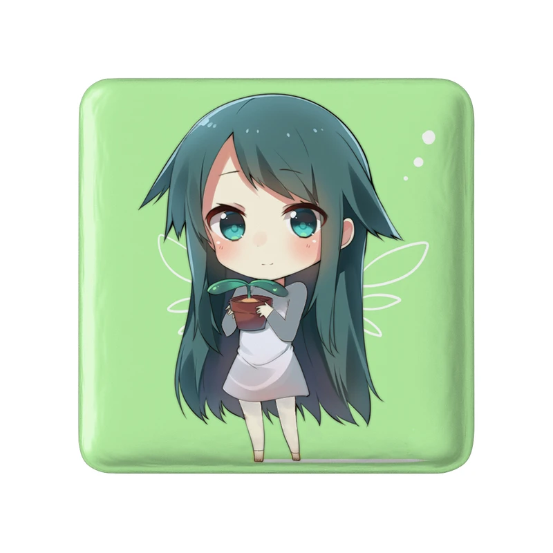 مگنت خندالو طرح بازی آواز سایا (Saya no Uta) مدل مربعی کد 35319