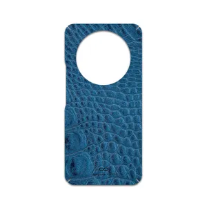 MAHOOT Blue-Crocodile-Leather Cover Sticker for Honor X9c