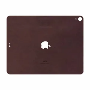 MAHOOT Matte-Dark-Brown-Leather Cover Sticker for Apple iPad Pro 12.9 GEN 3 2018 A1983