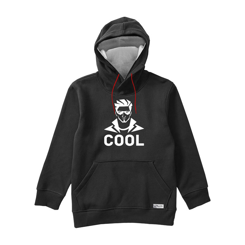 هودی مردانه مدل COOL کد PH02 رنگ مشکی