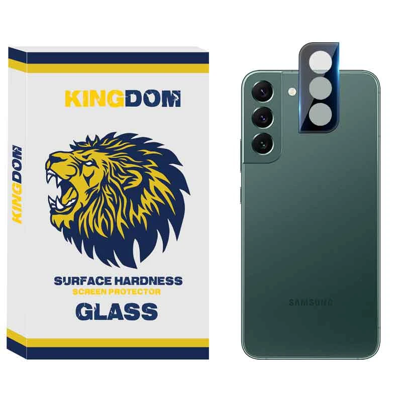 محافظ لنز دوربین کینگدام مدل LNZ3D-K مناسب برای گوشی موبایل سامسونگ Galaxy S22 