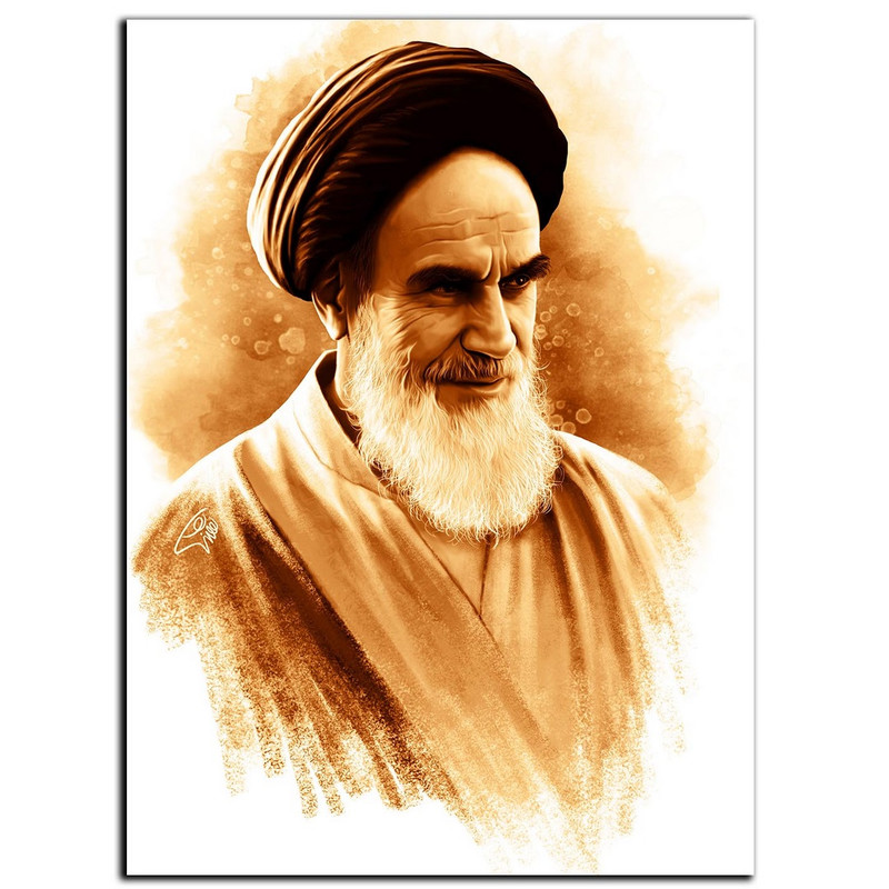 تابلو شاسی بکلیت طرح آیت الله امام خمینی (ره) مدل SH-6957