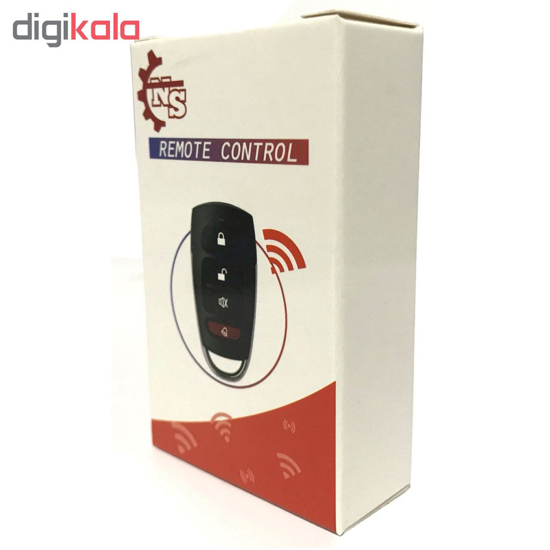 ریموت بلوتوثی در پارکینگ  ان اس کد 315 بسته 50 عددی به همراه باتری داخل دستگاه