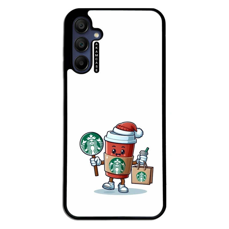 کاور آکام مدل AMC-WSGA15-STARBUCKS-32 مناسب برای گوشی موبایل سامسونگ Galaxy A15 