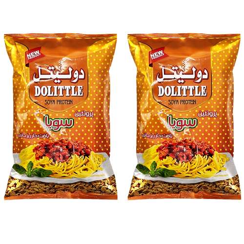 پروتئین سویا دولیتل - 250 گرم بسته 2 عددی