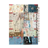 دفتر مشق 100 برگ طرح زیست شناسی مدل آناتومی کد H498