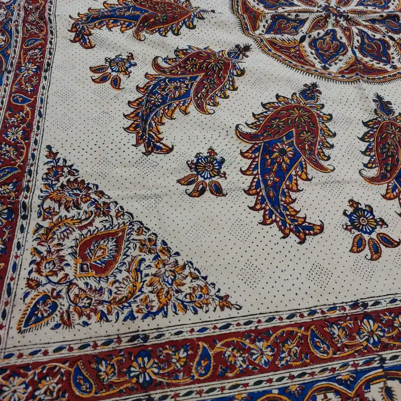 سفره قلمکار مدل بته کاجی