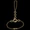 دستبند طلا 18 عیار زنانه طلای مستجابی مدل تمیمه پرنده کد 4
