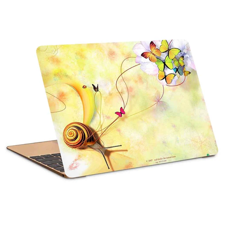 استیکر لپ تاپ طرح Butterflies-21کد P-686مناسب برای لپ تاپ 15.6 اینچ