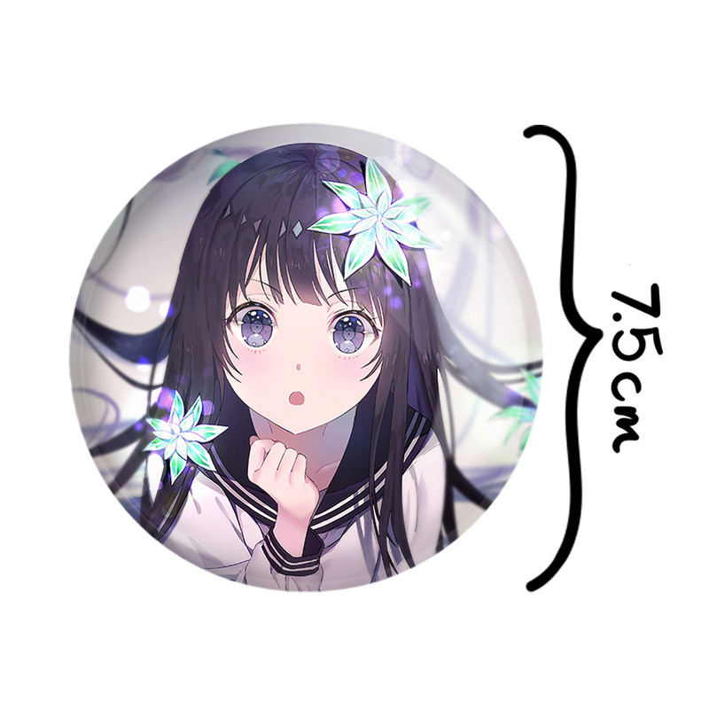 آینه جیبی خندالو مدل چیتاندا انیمه هیوکا Hyouka کد 17049 آینه جیبی خندالو مدل چیتاندا انیمه هیوکا Hyouka کد 17049