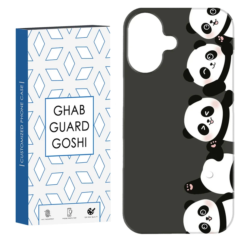 کاور قاب گارد گوشی طرح خرسی کد Dimo-589 مناسب برای گوشی اپل Iphone 16     