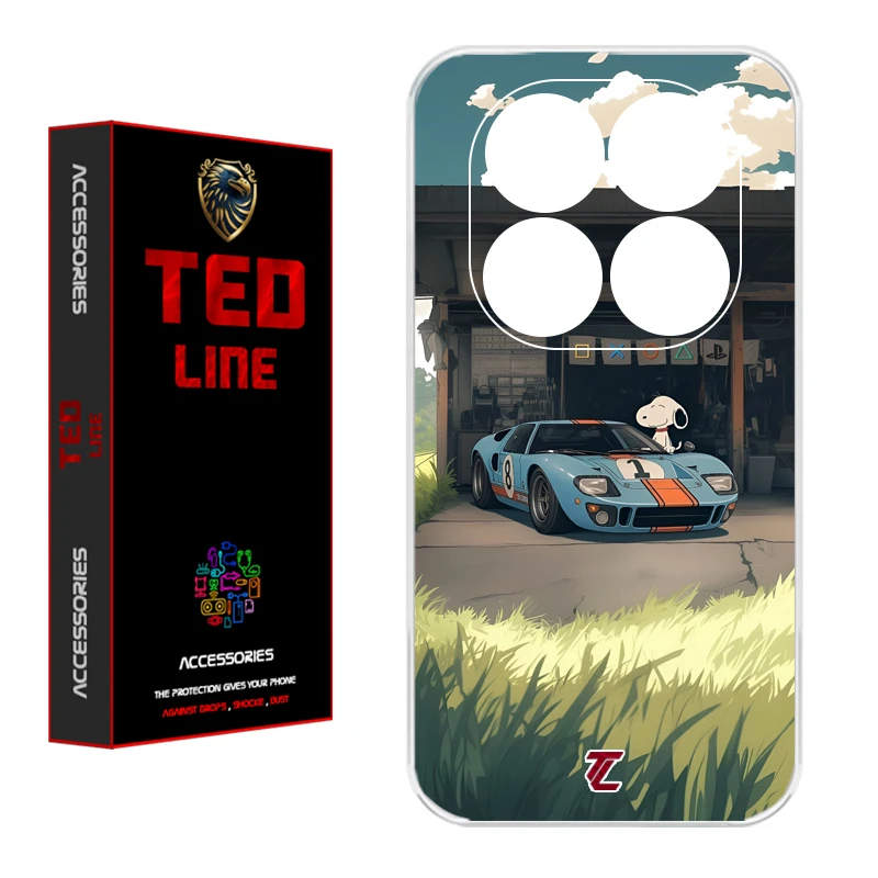 کاور تدلاین طرح اسنوپی کد 1160 مناسب برای گوشی موبایل شیائومی Poco X7 / Redmi Note 14 Pro 4G