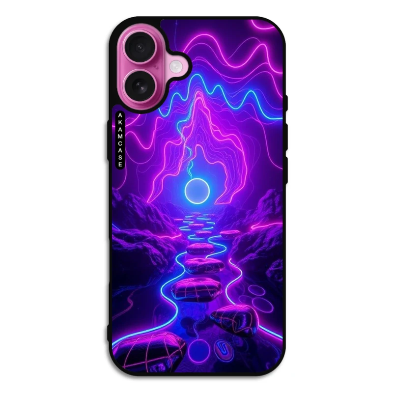 کاور آکام مدل AMC-WA16PLUS-NEON-13 مناسب برای گوشی موبایل اپل iPhone 16 Plus