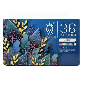 مداد رنگی 36 رنگ ام کیو مدل جعبه فلزی