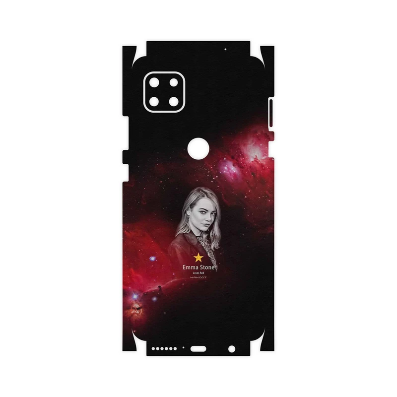 برچسب پوششی ماهوت مدل Emma Stone-FullSkin مناسب برای گوشی موبایل موتورولا MOTO G 5G