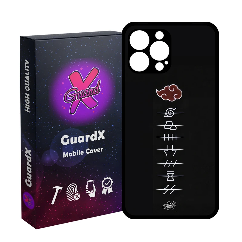 کاور گارد ایکس طرح Naruto Anime مدل Glass10586 مناسب برای گوشی موبایل اپل iPhone 13 Pro Max