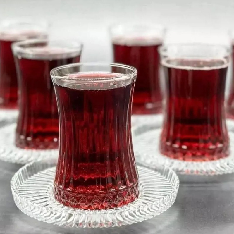 استکان پاشاباغچه مدل ELYSIA کد 42901 بسته 6 عددی