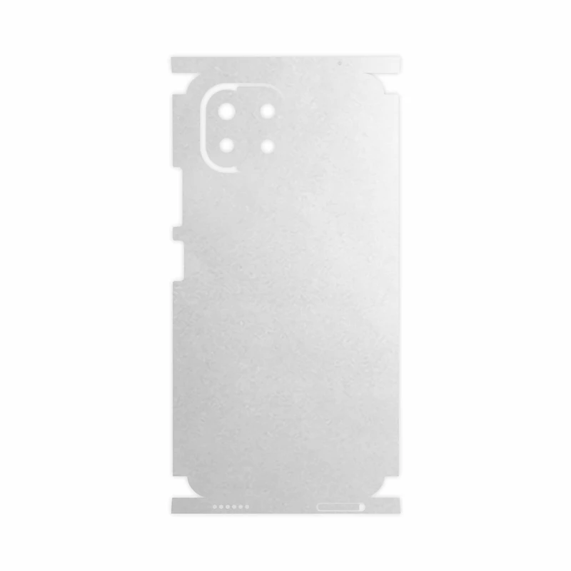برچسب پوششی ماهوت مدل Metallic-White-FullSkin مناسب برای گوشی موبایل شیائومی 11 Lite 5G NE