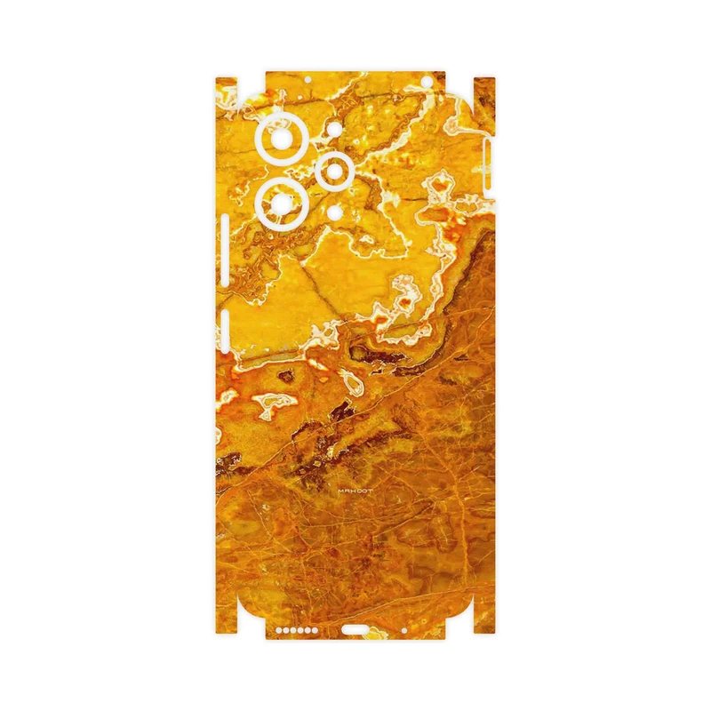 برچسب پوششی ماهوت مدل Gold Marble-FullSkin مناسب برای گوشی موبایل شیائومی Redmi 12