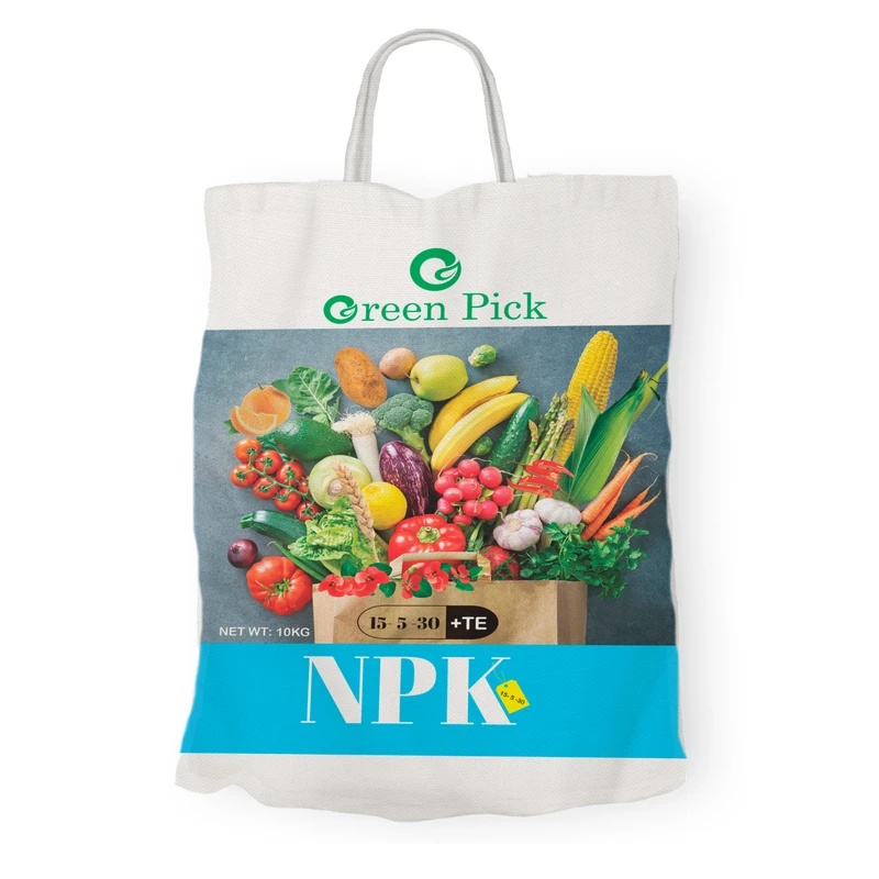 کود کامل زایشی و رویشی گرین پیک مدل NPK 15-05-30 وزن 10 کیلوگرم