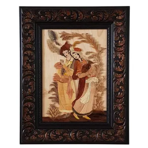 تابلو معرق کاری مدل لیلی و مجنون 