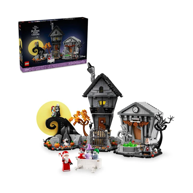 لگو 2193 تکه سری Ideas مدل The Nightmare Before Christmas کد 21351