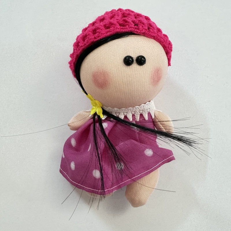 جاکلیدی دخترانه مدل عروسکی طرح دختر روسی کد arorus112XL