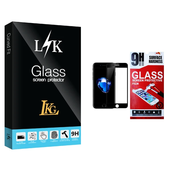محافظ صفحه نمایش گوشی ال کا جی مدل LK Glass مناسب برای گوشی موبایل اپل Iphone 7
