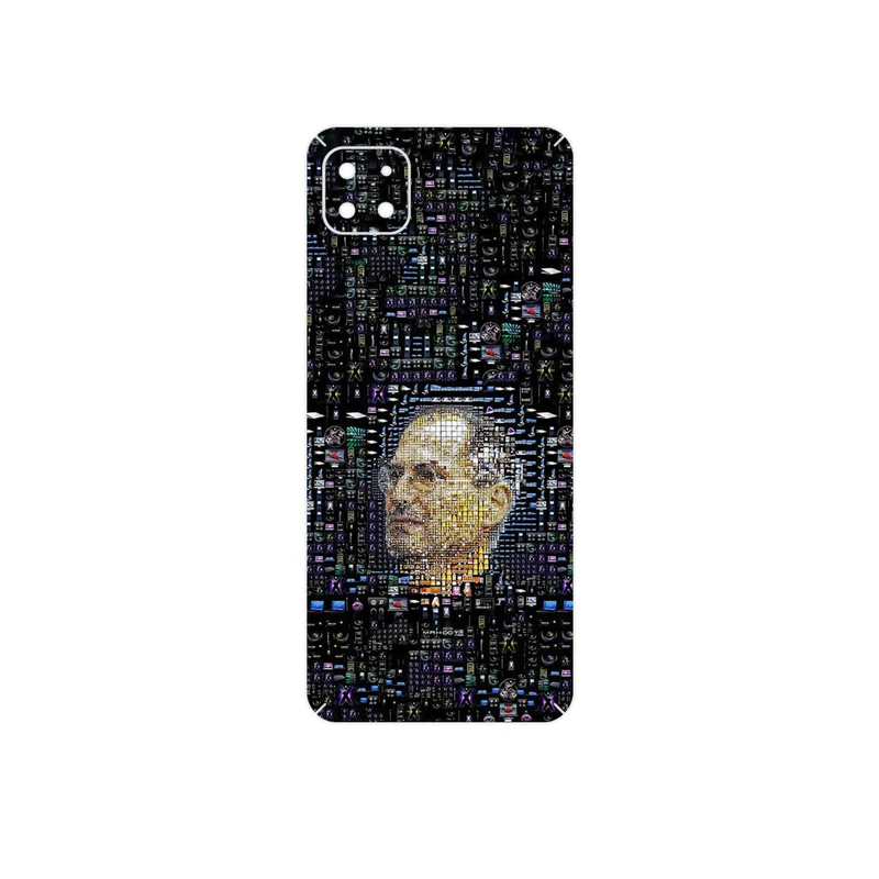 برچسب پوششی ماهوت مدل 2 Collage of Steve Jobs مناسب برای گوشی موبایل سامسونگ Galaxy A22 5G