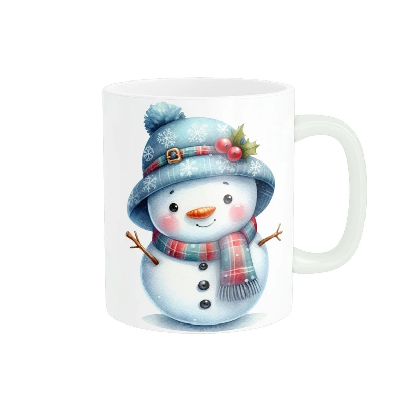 ماگ زیگورات مدل آدم برفی مهربان کد 2309