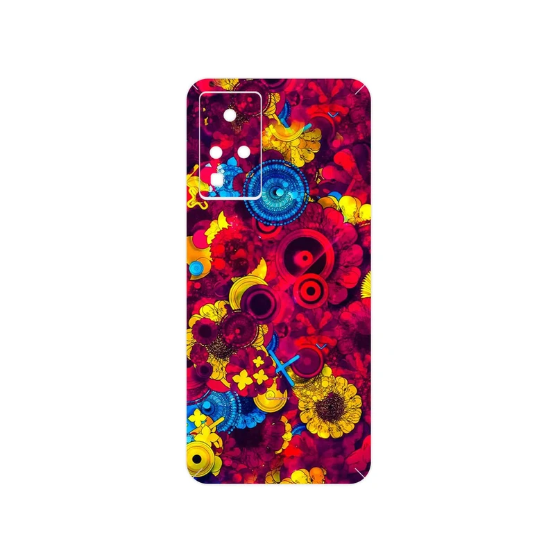 برچسب پوششی ماهوت مدل Vector Flower Garden Digital Art مناسب برای گوشی موبایل اینفینیکس Zero X