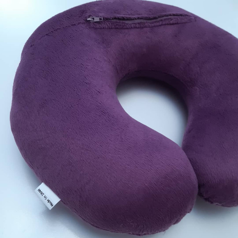 بالش دور گردنی گروه هنری زندگی طرح مژه ای کد BN