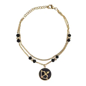 پابند زنانه دانژه مدل آذر طرح تیر و کمان