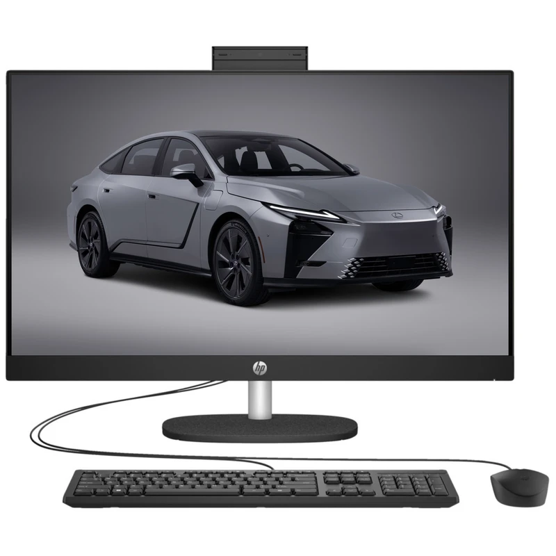 کامپیوتر همه کاره 27 اچ‌ پی مدل HP AIO 27 CR2042nh با پردازنده Core Ultra 7 255U رم 16 گیگابایت از نوع DDR5 حافظه داخلی یک ترابایت SSD کارت گرافیک Intel Graphics (integrated) نمایشگر از نوع IPS