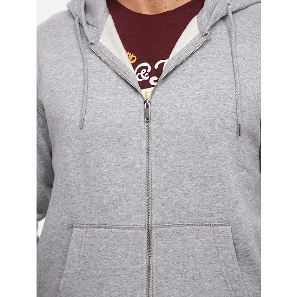 سویشرت ورزشی مردانه جک اند جونز مدل LIGHTGREY