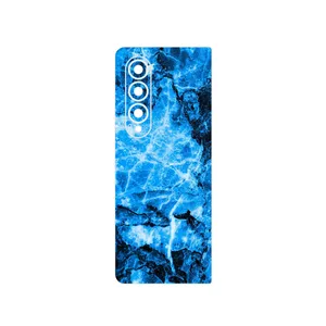 MAHOOT Blue Marble Cover Sticker for Samsung Galaxy Z Fold4