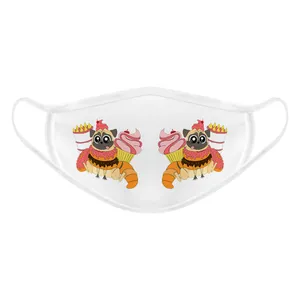 ماسک تزیینی بچگانه طرح سگ شکمو کد 617015
