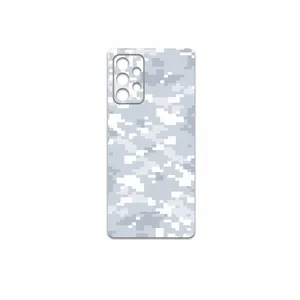 MAHOOT Army-Snow-Pixel Cover Sticker for Samsung Galaxy A52 5G