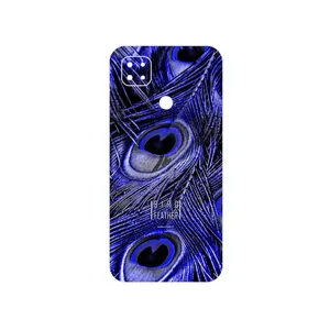 MAHOOT Purple Feather Cover Sticker for Xiaomi Poco C31